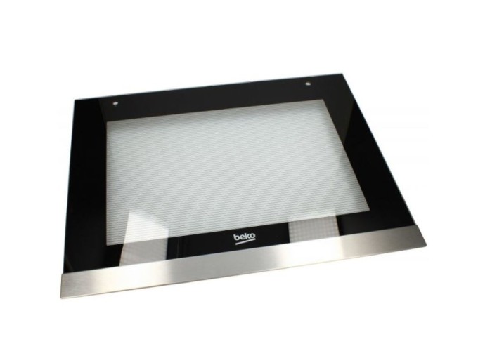 Vonkajšie sklo dverí rúry 210442185 BEKO / GRUNDIG / ARCELIK, originálne