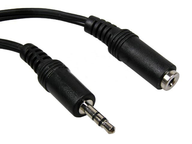 3.5mm Jack Stereo Predlžovací Kábel 1.5m
