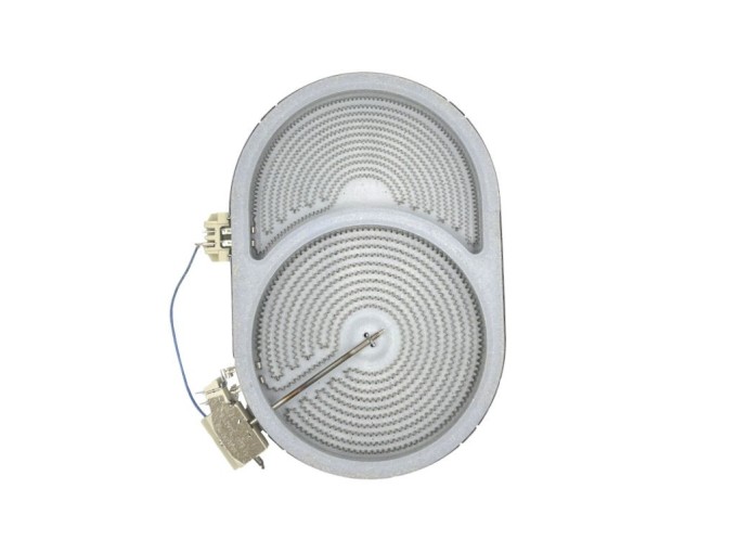 Keramické topné hnízdo DUO pre varné dosky Gorenje 1500/2400W 10.57418.608