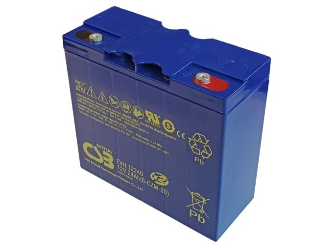 Olovený akumulátor 12V 24Ah CSB EVH12240