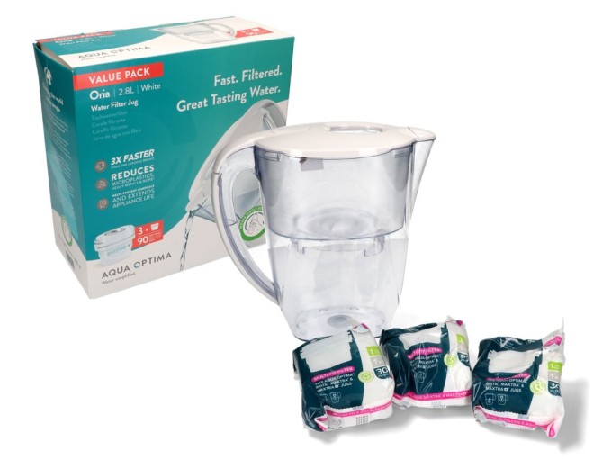 AQUA OPTIMA Filtračná kanvica ORIA s 3 filtrami