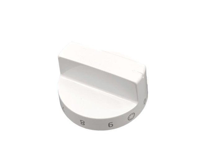 Biely ovládací knoflík platne pre sporáky Mora a Gorenje