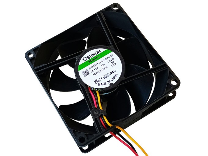 Axiálny ventilátor Sunon MF80251V1-1000U-G99 80x80x25mm 12V