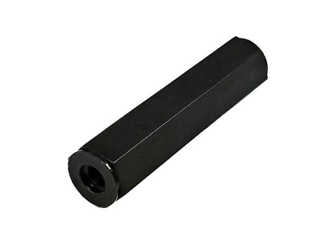 Distančný stĺpik plastový šesťhranný M4, dĺžka 35 mm