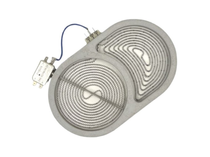 Keramické topné hnízdo duo pre varné dosky Mora 815400