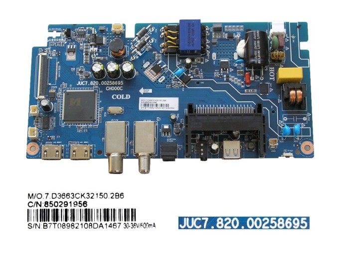 LCD modul základná doska TESLA 32C315SH - JUC7.820.00258695