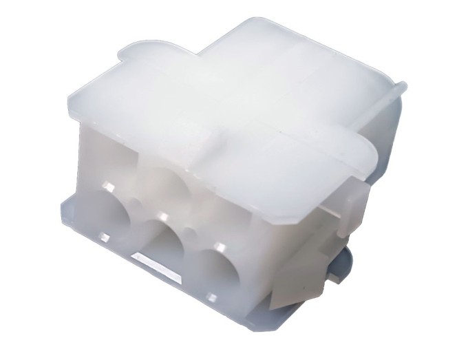 Signálny konektor NLSG-2X3, priama zástrčka, 2x3 piny, bez kontaktov