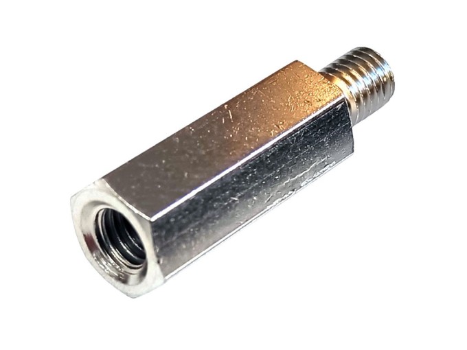 Kovový šesťhranný distančný stĺpik M5, dĺžka 20mm