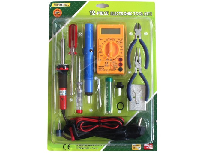 Súprava na spájkovanie ZD-920D s multimeterom 12 v 1