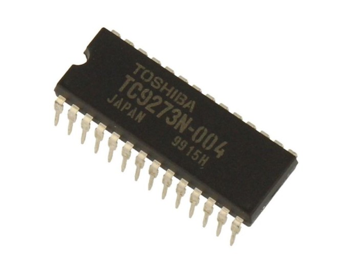 Toshiba TC9273N004 Integrovaný obvod DIP28