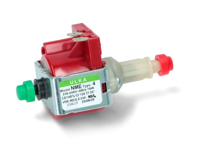 Vibračné čerpadlo ULKA NME4 16W 3.2 bar pre kávovary