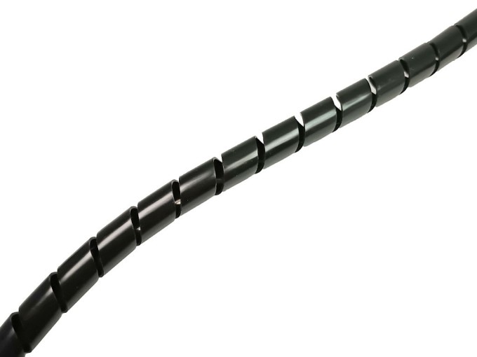 Vinuta polyetylénová búžírka BFST-12-BK pre zväzky 12-35 mm, čierna