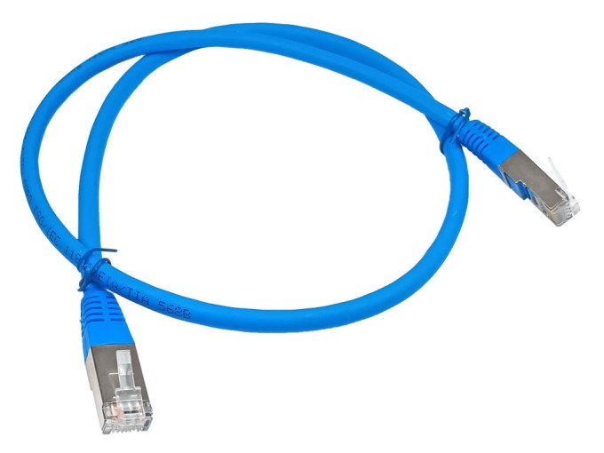 Tieniaci patch kábel RJ45 0.7m CAT6e