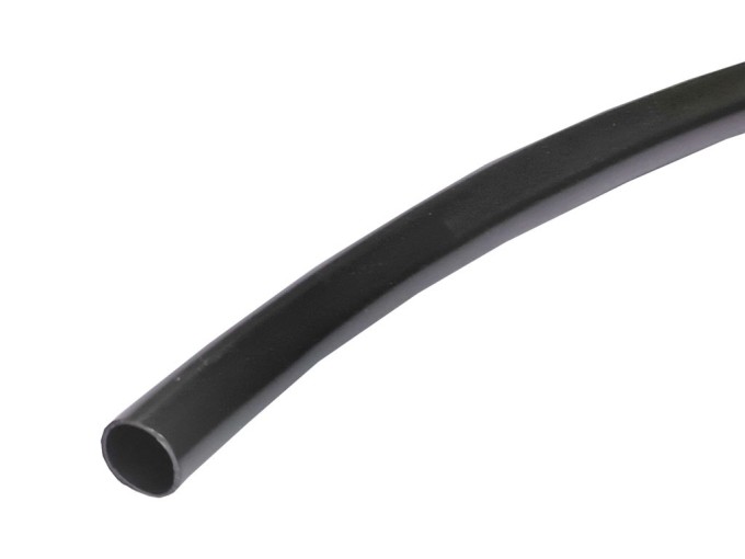 PVC trubička 6 mm, čierna, stena 0,5 mm, teplotný rozsah -40°C/+60°C, metráž