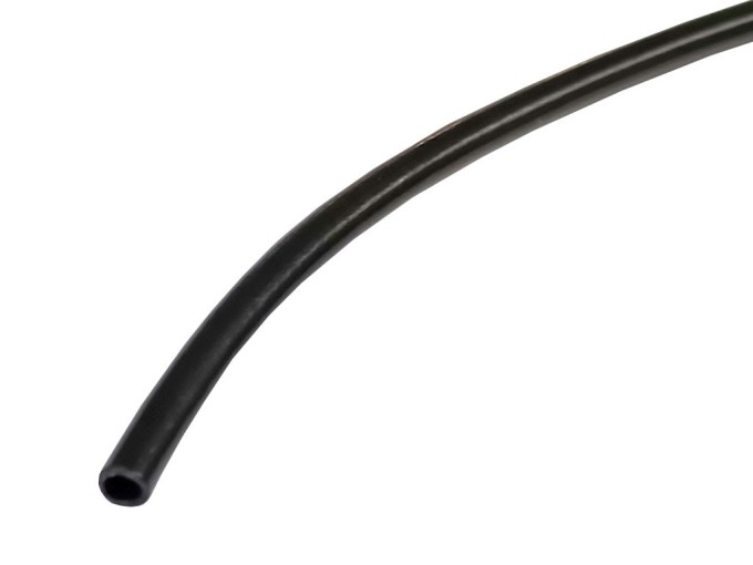 PVC trubica 1.5mm, čierna, stena 0.5mm, -40°C/+70°C, metráž