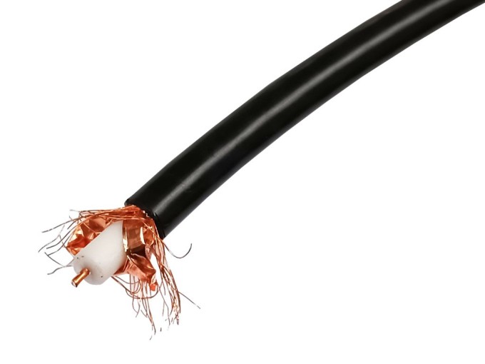 Koaxiálny kábel Belden H125 CU PE, 6,8mm, 75 Ohm, metráž