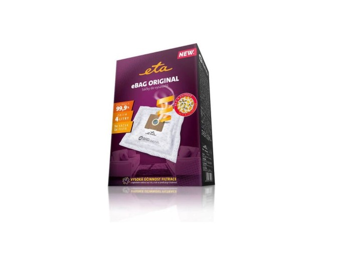 Sáčky do vysávače Eta eBAG originál - 5 ks