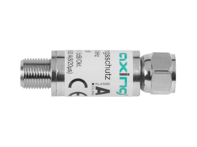 SAT prepäťová ochrana Axing SZU 6-02 s F konektormi