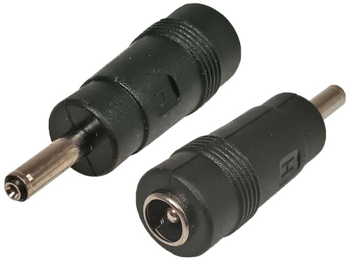 Prechodka napájací konektor 5.5 x 2.1 mm na 3.5 x 1.1 mm