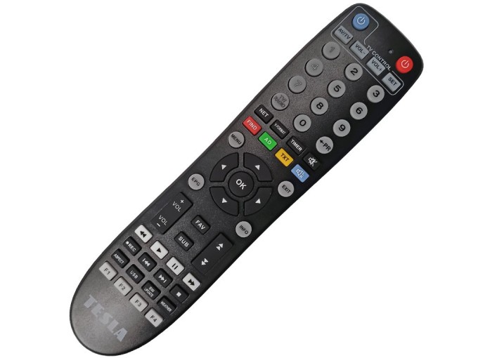 Originálny diaľkový ovládač Tesla TE-323 pre DVB-T2 set-top box