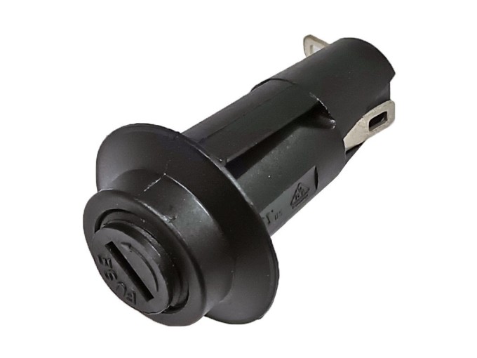 Pojistkový držiak do panelu pre poistky 5x20mm s šroubovým uzáverom