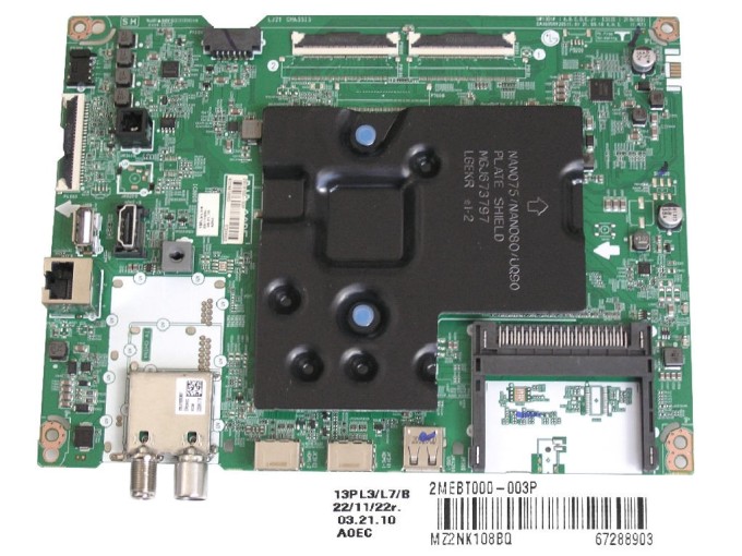 LCD modul základná doska EBT67288903 pre TV LG 43UQ81003LB