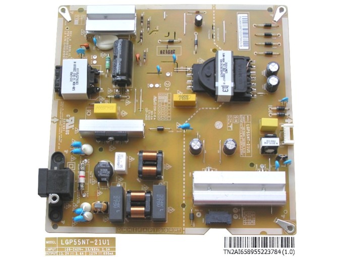 LCD modul zdroj EAY65895522 pre LG 55NANO763QA