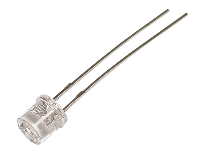 LED dióda teplá biela 5mm LL-504WC1E-W6-3P