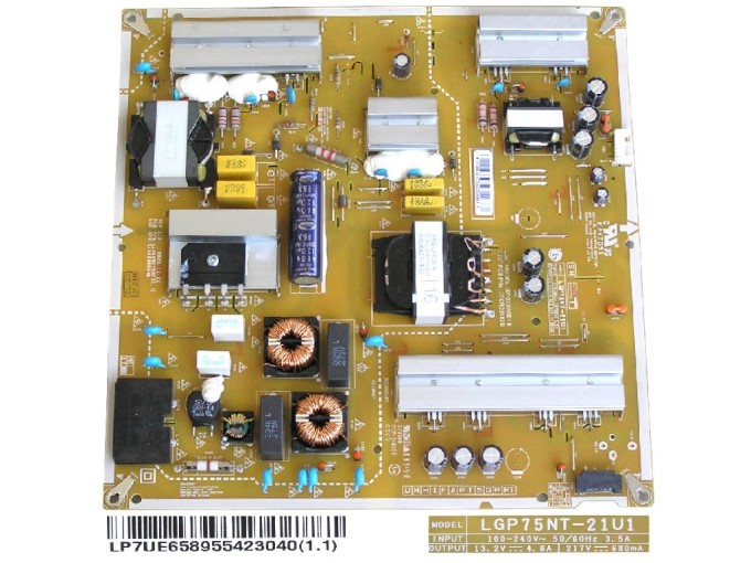 LCD modul zdroj EAY65895542 pre TV LG 75UR78003LK