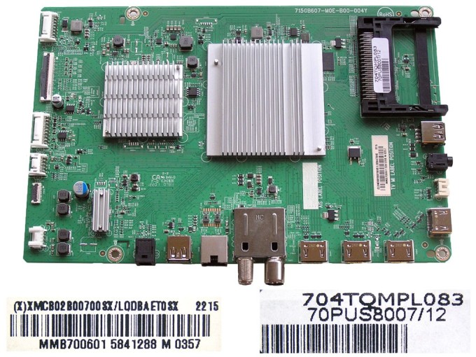 Základná doska Philips XMCB02B00700SX/LQDBAET0SX pre LCD LED TV