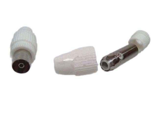 Anténny IEC konektor kábelový priamy samica 3