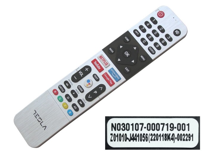 Originálny diaľkový ovládač Tesla pre LCD LED TV 43S906BUS
