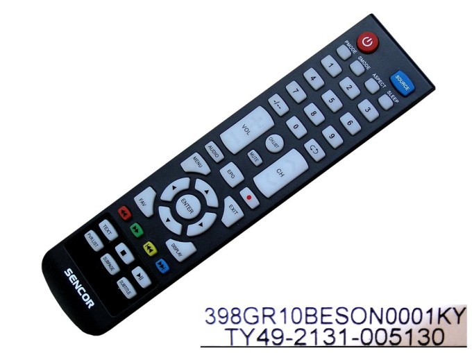 Sencor SLE43F17TCS Originálny Diaľkový Ovládač 398GR10BESON0001KY