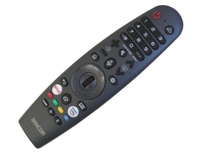 Diaľkový ovládač Sencor MR20GA pre modely SLE43FS800TCSB a SLE50US801TCSB
