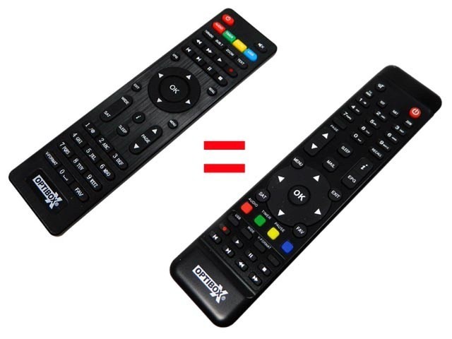 Optibox miniZebra HD SE Diaľkový ovládač pre Mutibox HD