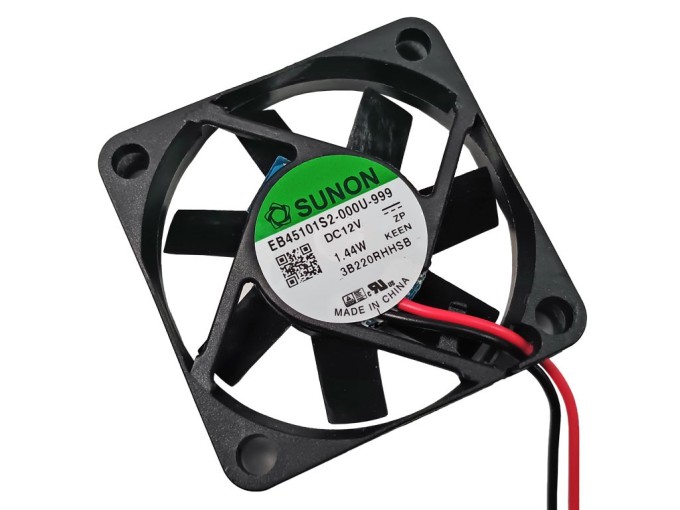 Axiálny ventilátor 45x45x10mm 12V 120mA Sunon