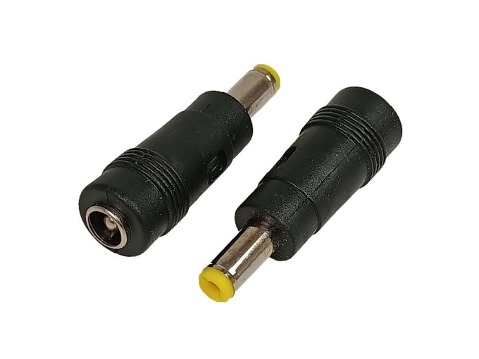 Prechodka napájací konektor HSWA 5.5 x 2.1 mm na 5.5 x 2.5 mm