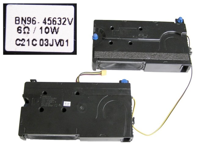 Reproduktor LCD 6 Ohm 10W - Pár pre Samsung BN96-45632V