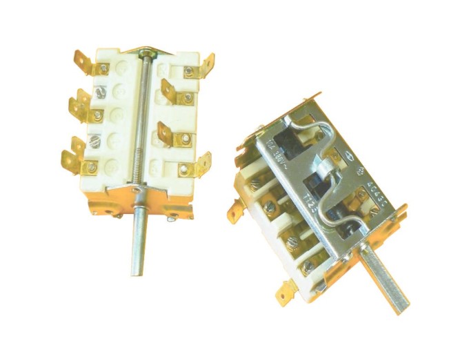 Prepínač platne Alba Hořovice 40430-75, 0 + 3 polohy, 380 V