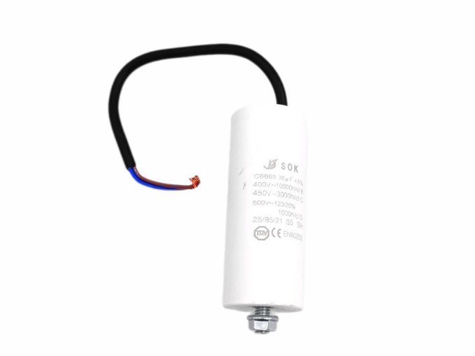 Kondenzátor rozbehový 30mF s káblom TC886HS