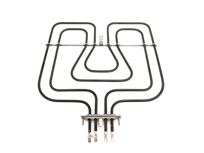 Horné topné teleso rúry s grilom 1650W / 800W