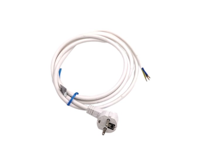 PVC napájací šnúra 3x1,5mm 3m