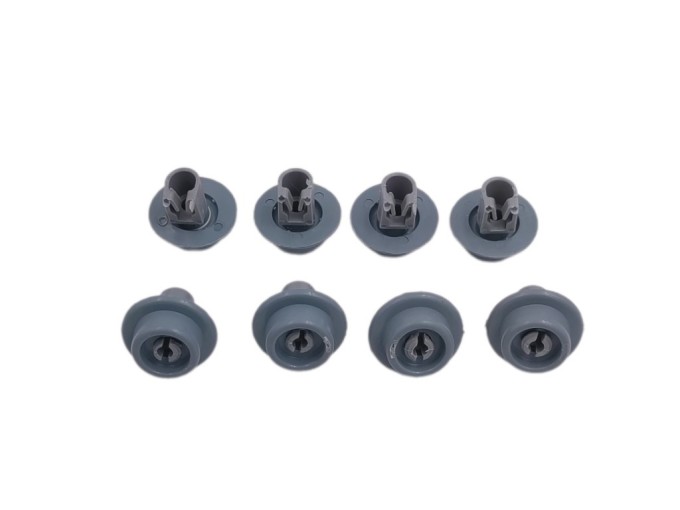 Kolieska spodného koša umývačky AEG Electrolux Zanussi 64800 - sada 8 ks