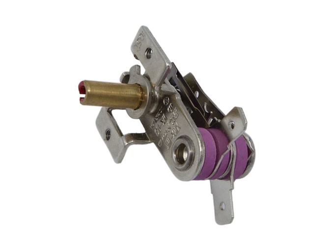 Bimetalový termostat WK03 (105°) 250°C pre elektrické radiátory a prídavné kúrenie