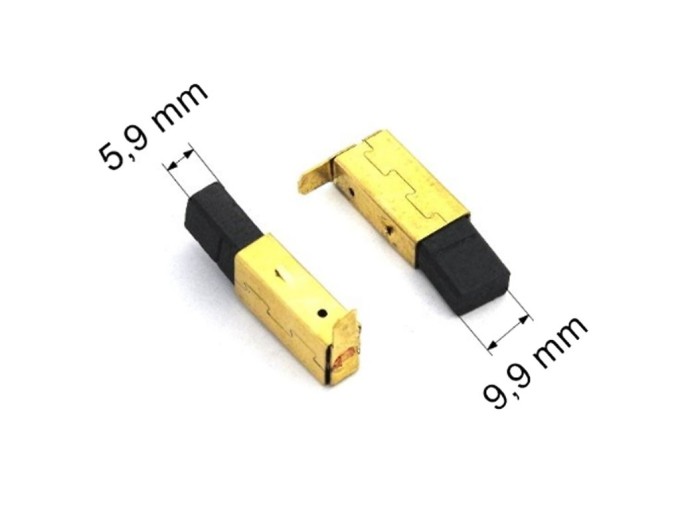 Uhlíky Makita CB132, 5,9 x 9,9 x 12 mm, 2 ks