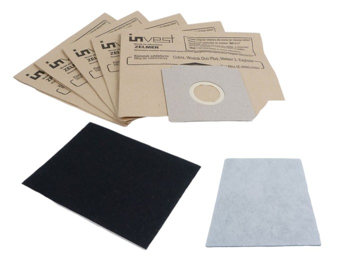 Papierové sáčky do vysávača Zelmer Z07 COBRA 2000, AEROSYSTÉM, 5ks