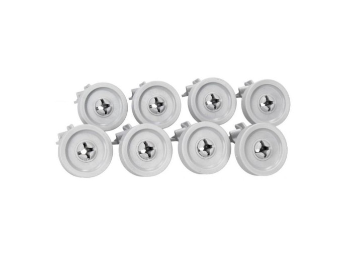 Kolieska dolného koša umývačky 481252888112 pre WHIRLPOOL a INDESIT