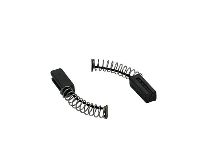 Uhlíkové kartáče 4.9 x 4.9 x 13.5 mm do elektromotorov - balenie 2 ks