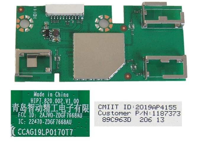 WiFi LCD LED modul HIP.820.002.V1.00 pre TV Hisense