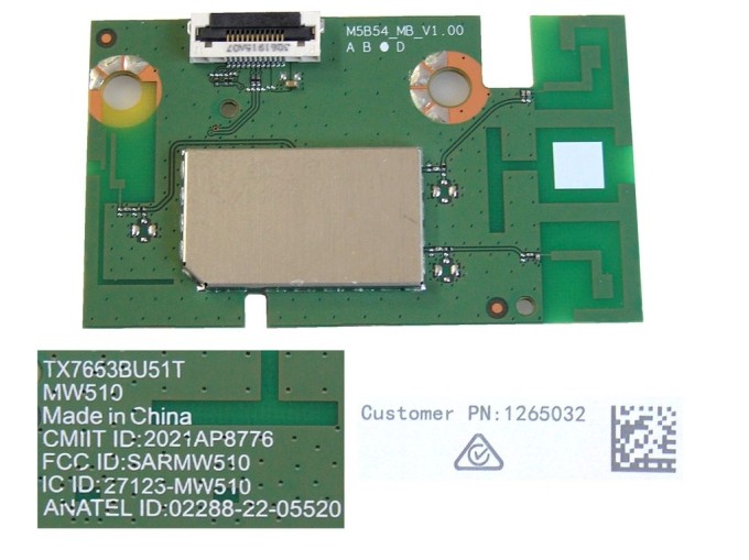 WiFi LCD LED Modul TX7663BU51T pre TV Hisense